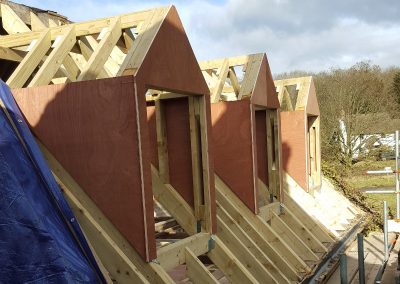 Timber frame extension in Ware